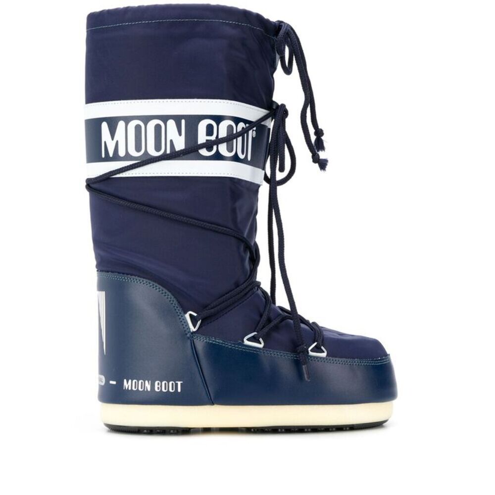 Moon Boot Blue Boots Men